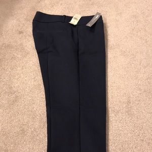 NWT marissa skinny navy blue pants 6p